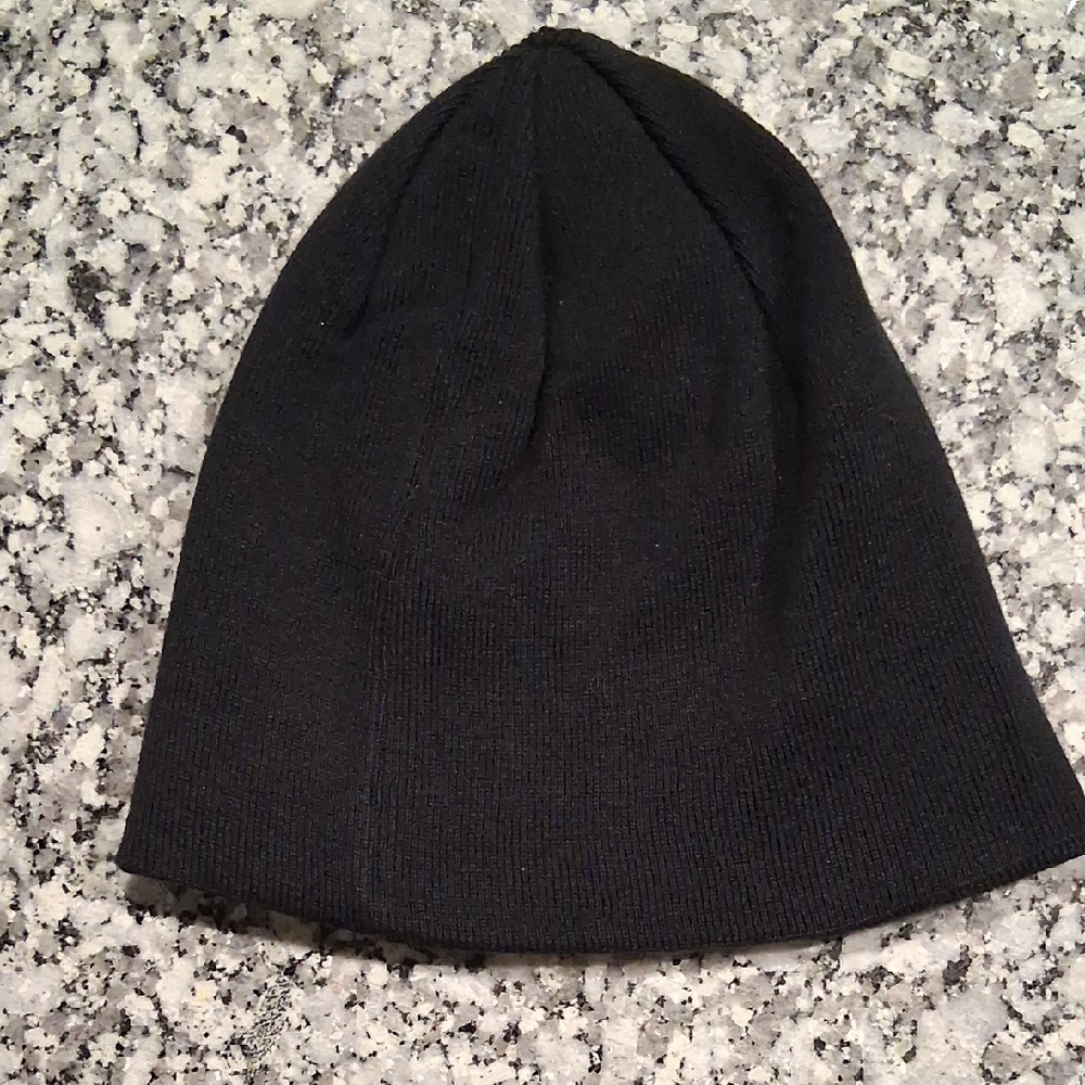 Harley-Davidson Black Beanie Reversible with Contrasting Embroidered Logo - Picture 4 of 4